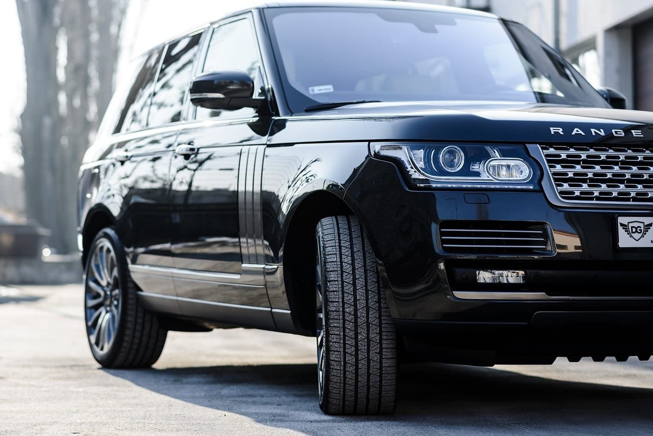 Parked Range Rover