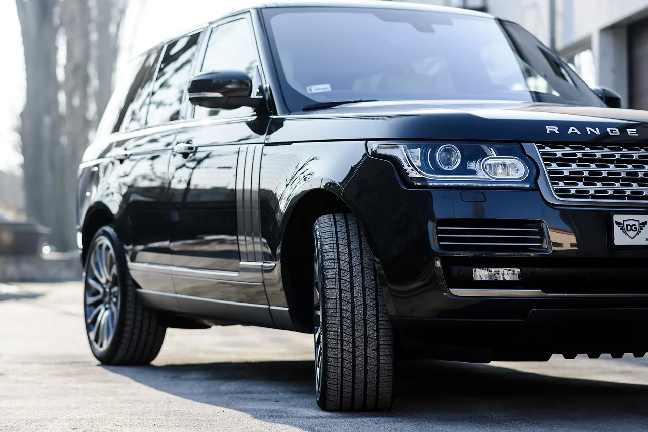 Parked Range Rover