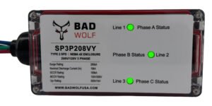Three Phase 208/120 volt commercial surge protector