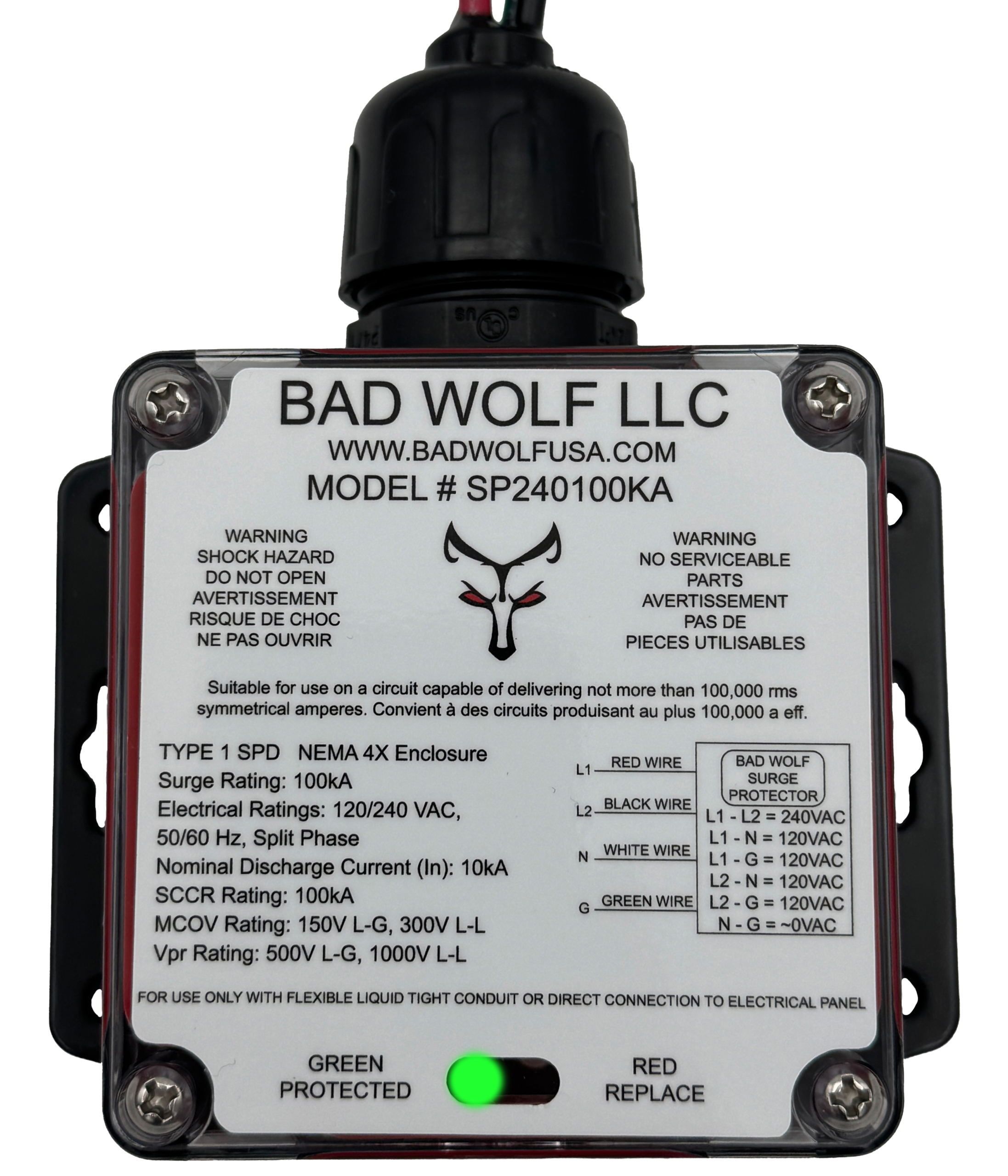 100KA Whole House Surge Protector